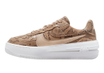 Nike Air Force 1 PLT.AF.ORM Brown Snakeskin Print (W)