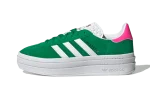 adidas Gazelle Bold Green Lucid Pink (W)