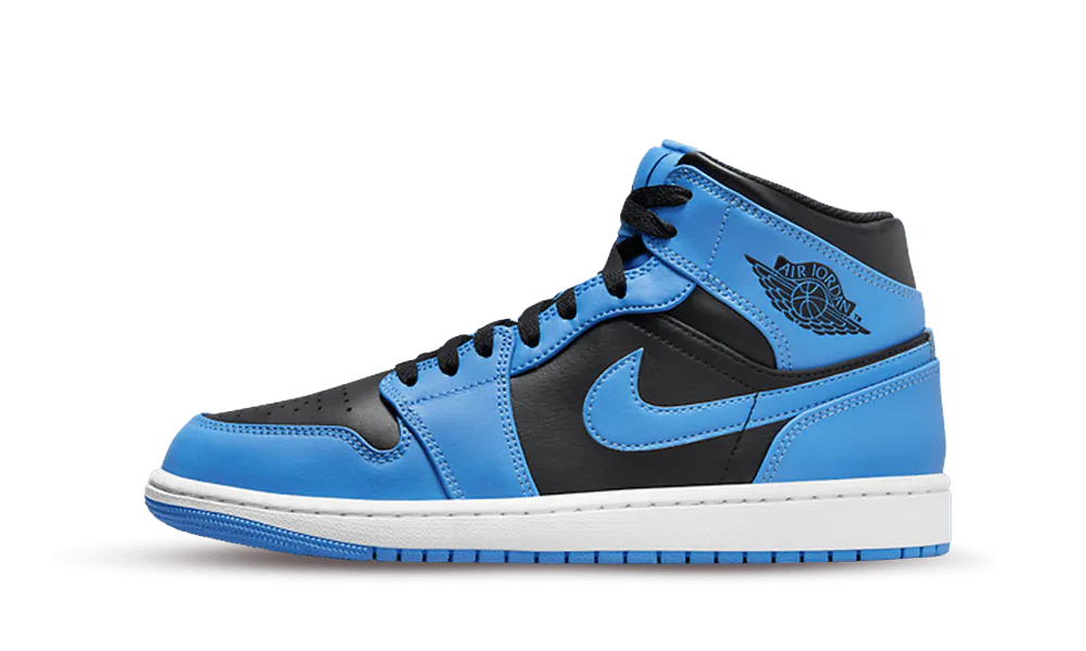 Jordan 1 Mid University Blue