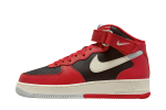 Nike Air Force 1 Mid LV8 Split Black Red