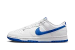 Nike Dunk Low White Hyper Royal