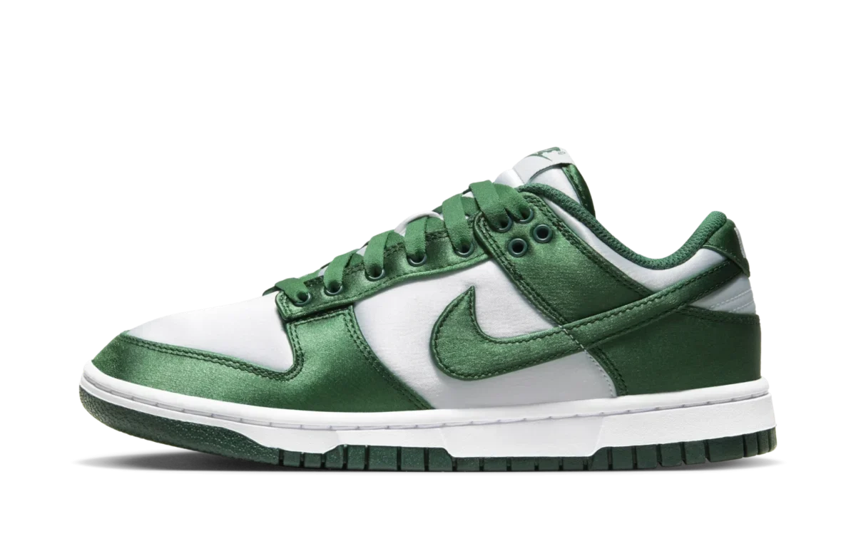 Nike Dunk Low Michigan State Satin (W)