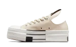 Converse DRKSHDW Chuck Taylor All-Star DBL DRKSTAR Ox Rick Owens DRKSTAR Natural Ivory