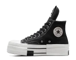 Converse DRKSHDW Chuck Taylor All-Star DBL DRKSTAR Hi Rick Owens DRKSTAR Black