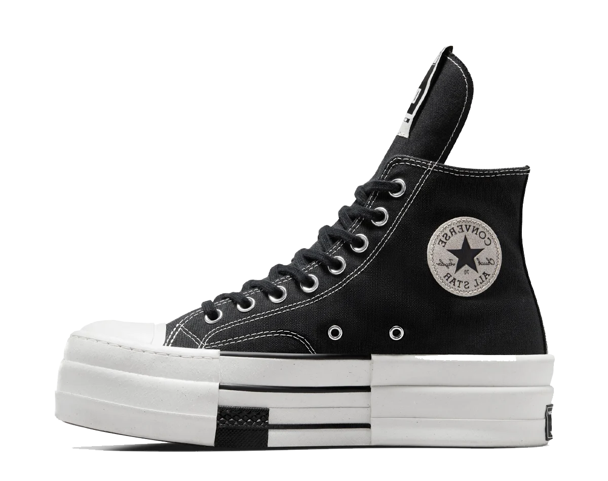 Converse DRKSHDW Chuck Taylor All-Star DBL DRKSTAR Hi Rick Owens DRKSTAR Black