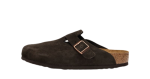 Birkenstock Boston Soft Footbed Suede Mocha