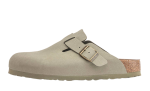 Birkenstock Boston Vegan Birkibuc Khaki