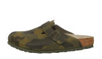 Birkenstock Boston Birko-Flor Desert Soil Camo Green