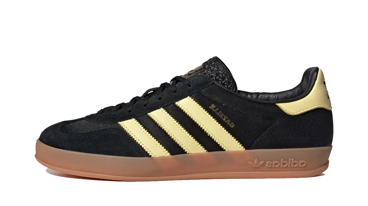 adidas Gazelle Indoor Black Almost Yellow Gum