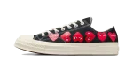 Converse Chuck 70 Low Comme des Garçons PLAY ‘Black Multi Heart’