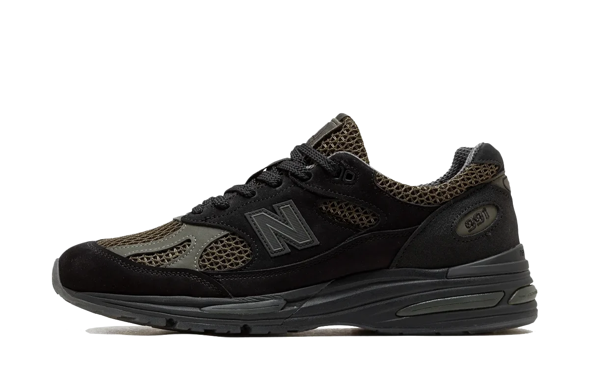 New Balance 991v2 MiUK Stone Island Black