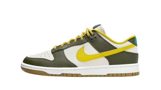 Nike Dunk Low Retro Premium Cargo Khaki Vivid Sulfur