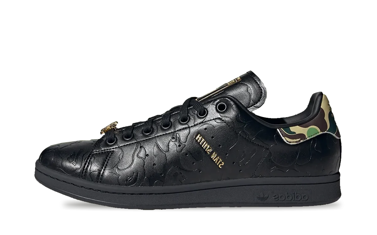 adidas Stan Smith Bape 30th Anniversary Black