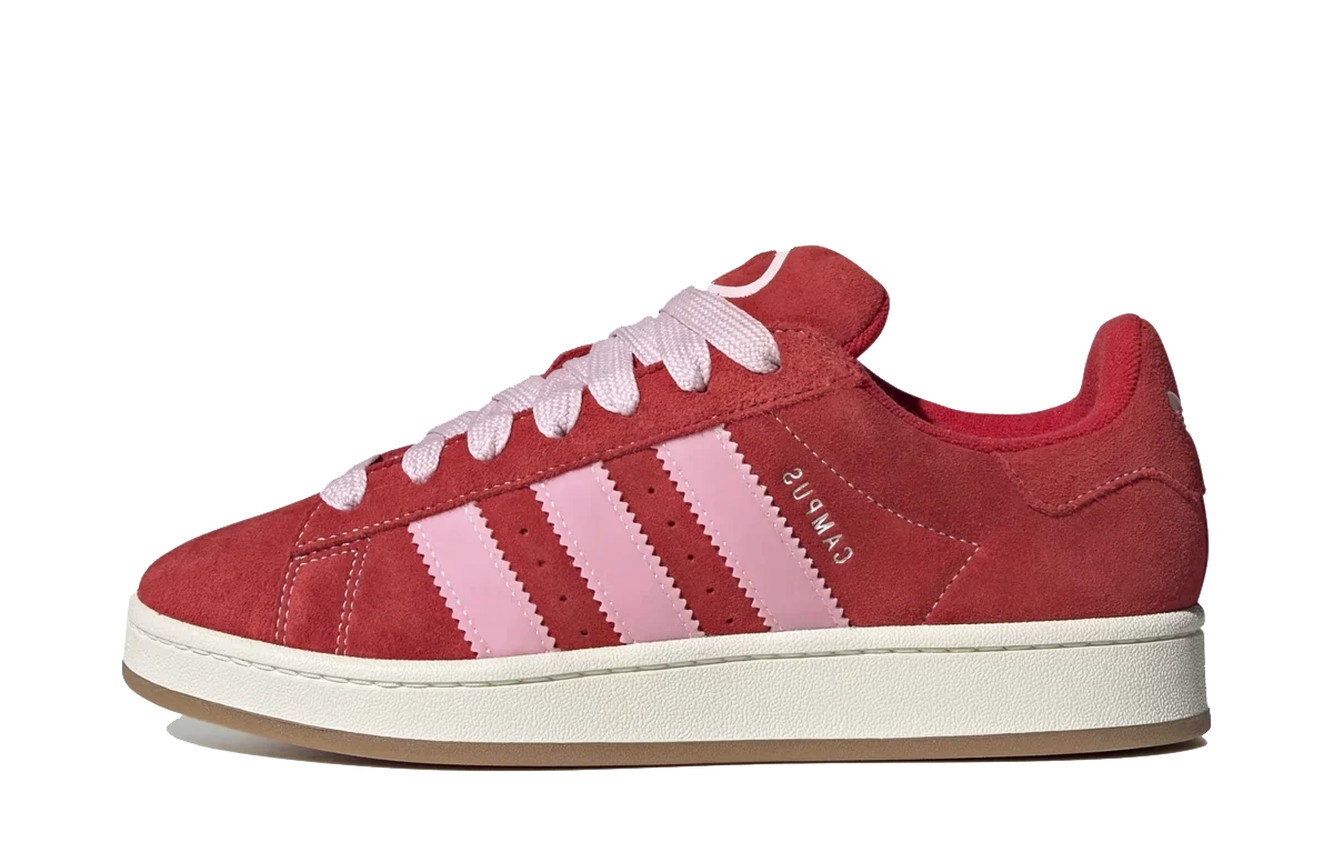 adidas Campus 00s Better Scarlet Clear Pink | H03477 | WOOVIN