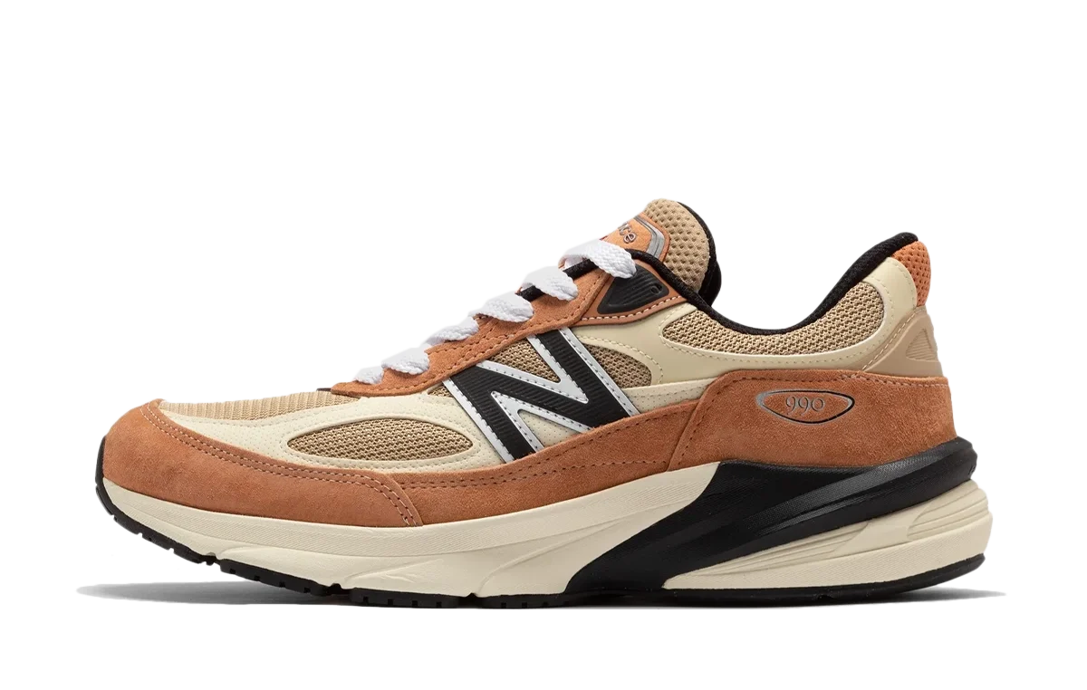 New Balance 990v6 MiUSA Sepia Orange