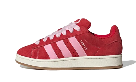 adidas Campus 00s Better Scarlet Clear Pink | H03477 | WOOVIN