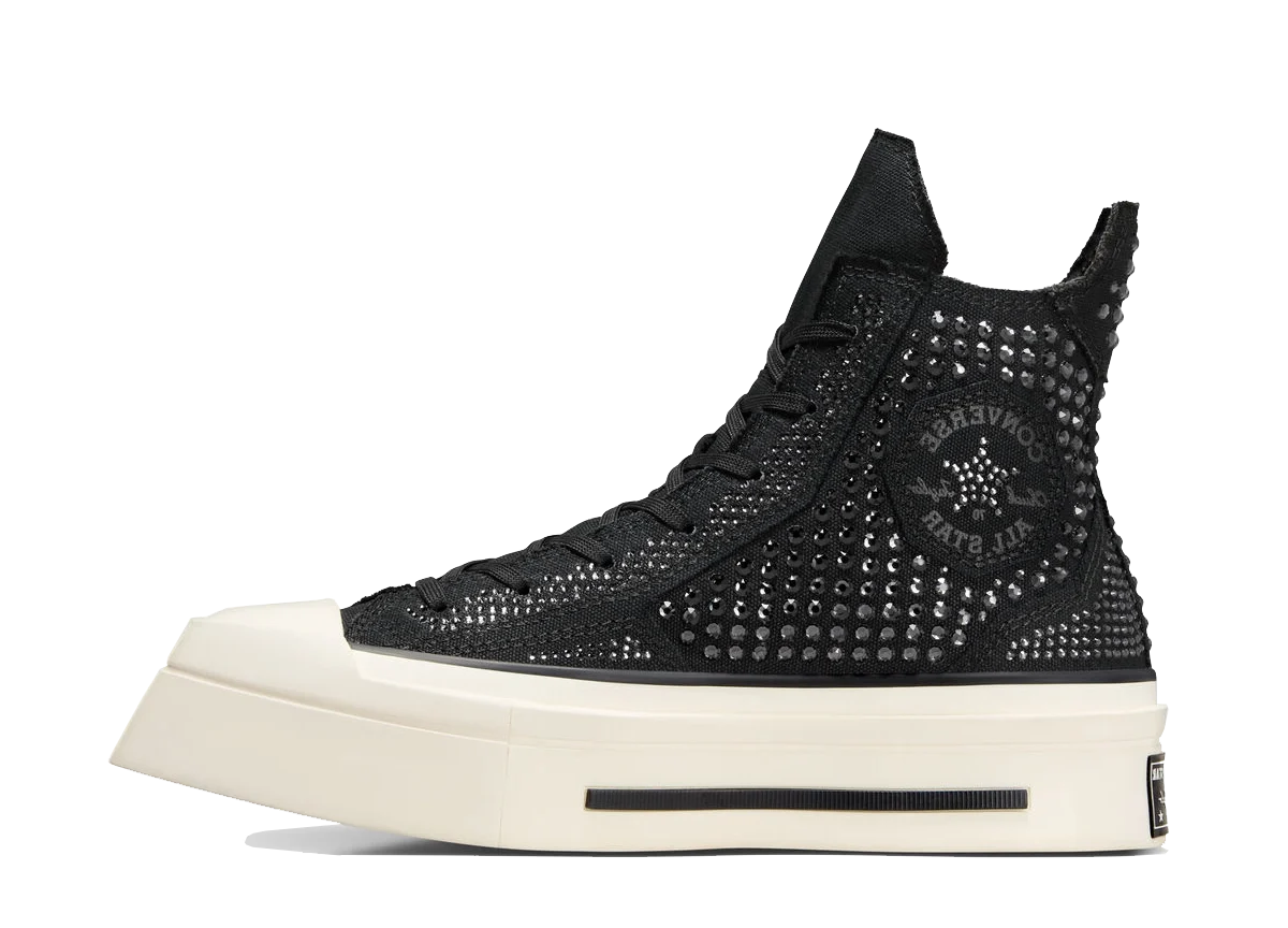 Converse Chuck Taylor All Star 70 Hi De Luxe Squared Swarovski Black (W)