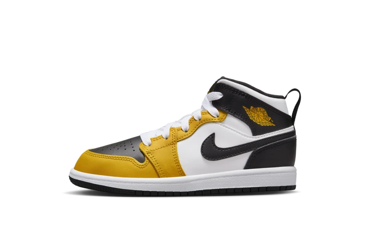 Air Jordan 1 Mid ‘Yellow Ochre’ (PS)