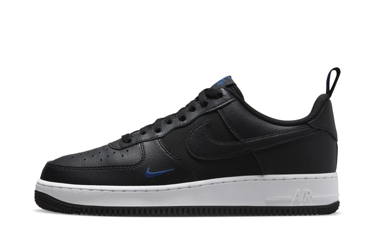 Nike Air Force 1 ’07 ‘Blue Mini Swoosh’