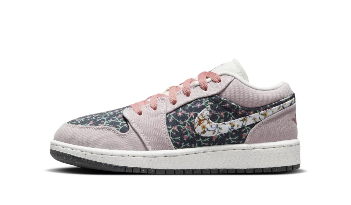 Air Jordan 1 Low SE ‘Canvas Floral’ (GS)