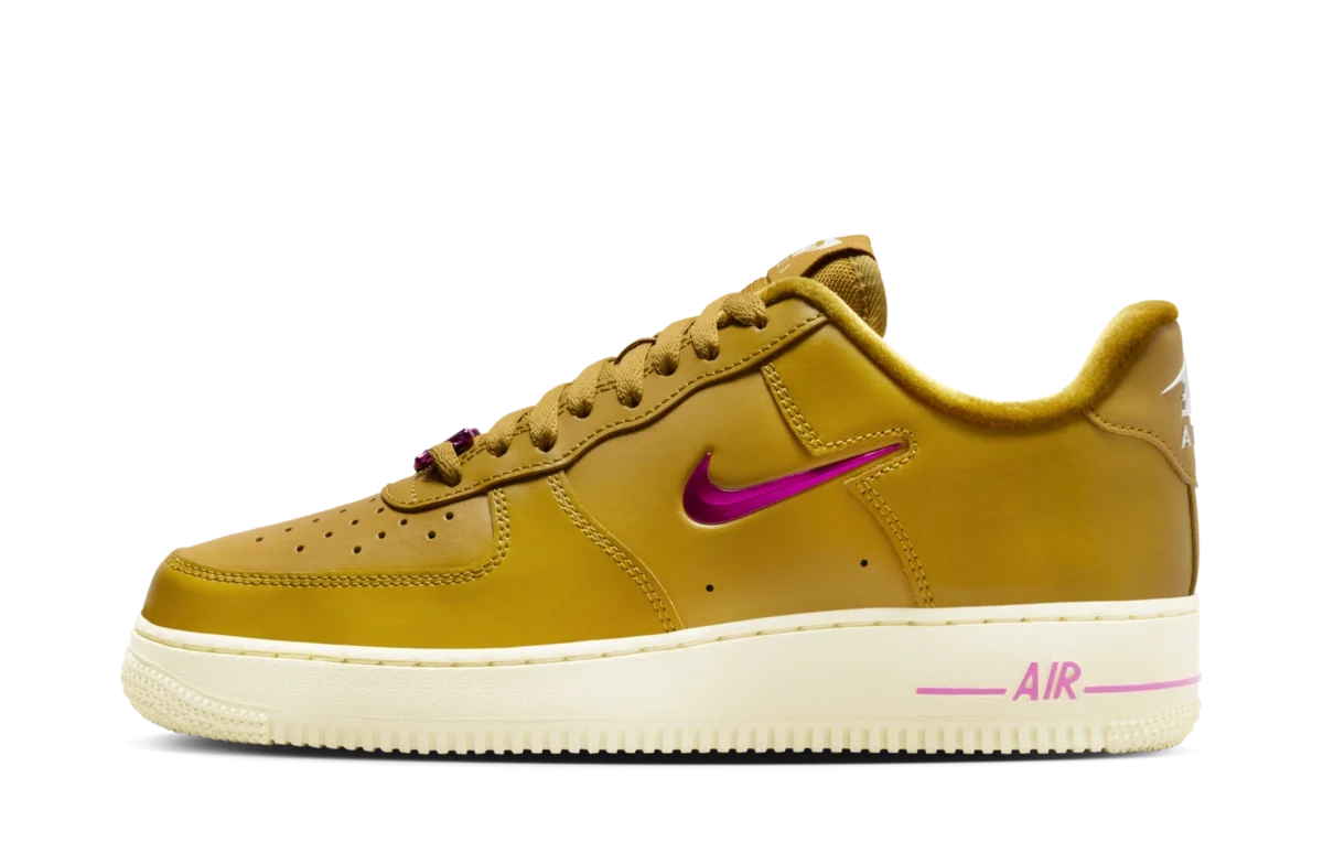 Nike Air Force 1 Jewel ‘Just Do It Bronzine’