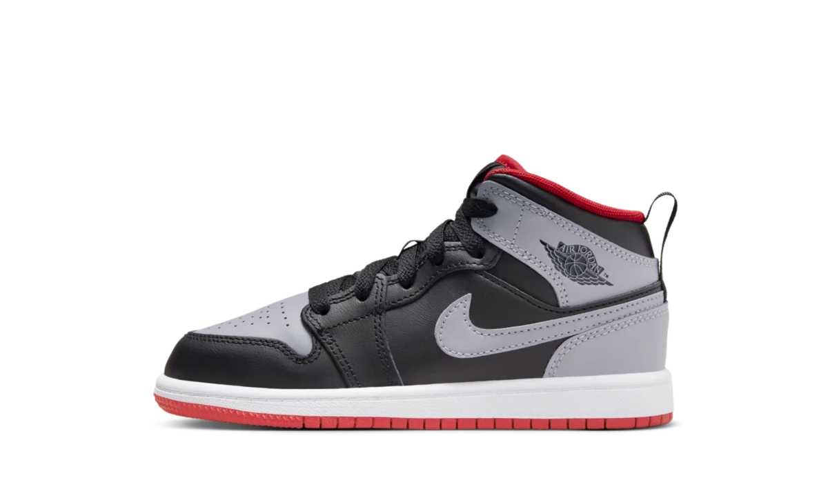 Air Jordan 1 Mid ‘Cement Grey’ (PS)