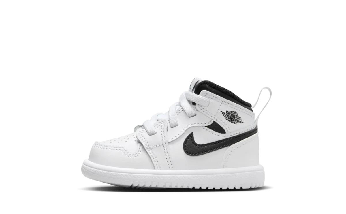 Air Jordan 1 Mid Alt ‘White Black’ (TD)