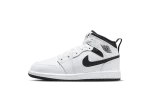 Air Jordan 1 Mid ‘White Black’ (PS)