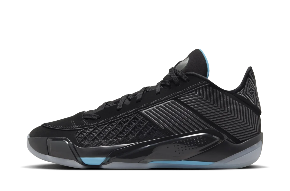 Jordan 38 Low Black Gamma Blue