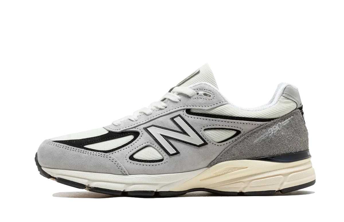 New Balance 990v4 MiUSA Teddy Santis Grey Black Cream