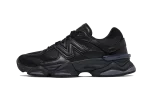 New Balance 9060 Triple Black Leather