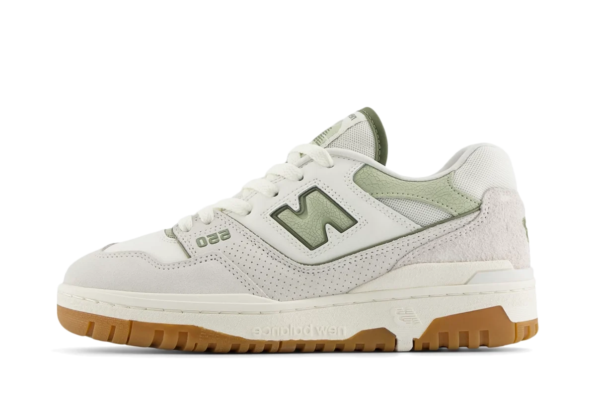 New Balance 550 White Olive Gum (W)