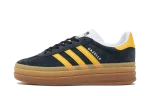 adidas Gazelle Bold Black Bold Gold (W)