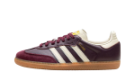 adidas Samba OG Maroon Gold Metallic (W)