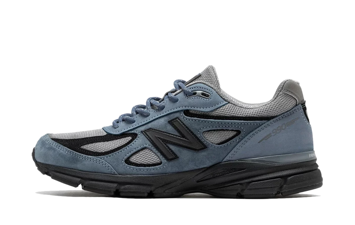 New Balance 990v4 MiUSA Teddy Santis Arctic Grey Black | U990BB4 | WOOVIN