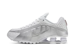 Nike Shox R4 White Metallic Silver (2019/2024) (W)