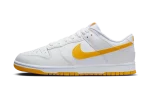 Nike Dunk Low White University Gold