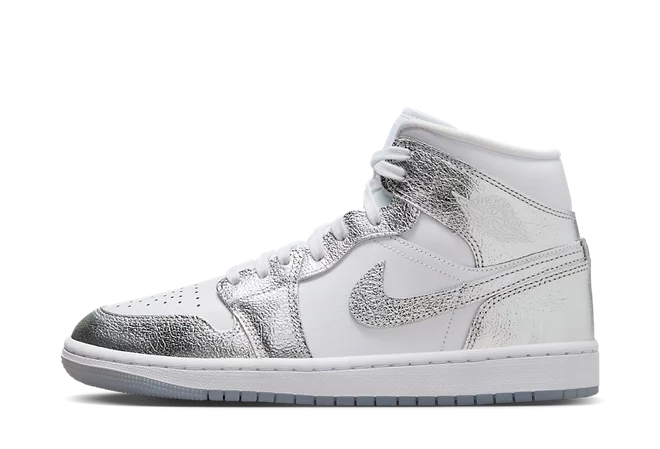 Jordan 1 Mid SE Metallic Silver (W)