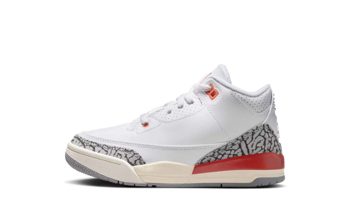 Jordan 3 Retro Georgia Peach (PS)