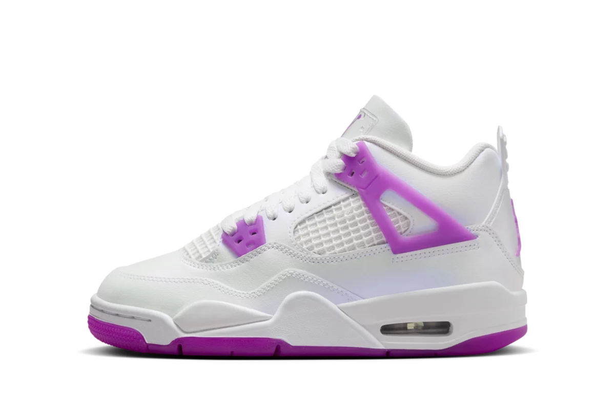 Jordan 4 Retro Hyper Violet (GS)