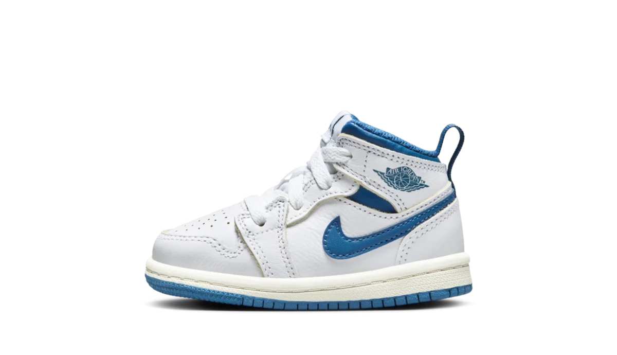 Air Jordan 1 Mid ‘Industrial Blue’ (TD)