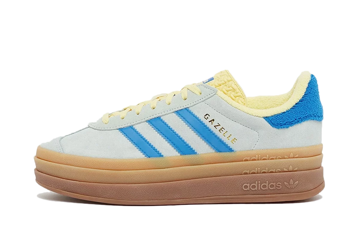 adidas Gazelle Bold Almost Blue Yellow (W)