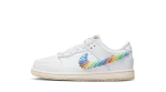 Nike Dunk Low SE Rainbow Lace Swoosh White (PS)