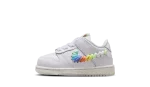 Nike Dunk Low SE Rainbow Lace Swoosh White (TD)