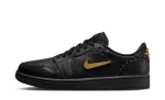 Jordan 1 Low Method of Make Black Metallic Gold (W)