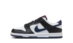 Nike Dunk Low Black White Midnight Navy (GS)