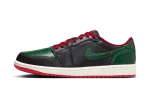 Jordan 1 Retro Low OG Gorge Green Varsity Red (W)