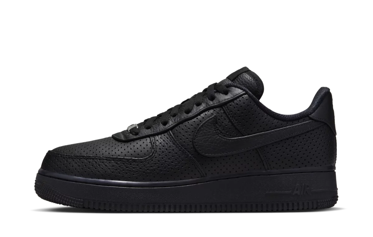 Nike Air Force 1 Low SP Triple Black Perforated