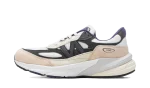 New Balance 990v6 MiUSA Teddy Santis White Black Plum