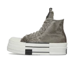 Converse DBL DRKSTAR Chuck Taylor All Star 70 Hi Rick Owens DRKSHDW Overdye Concrete